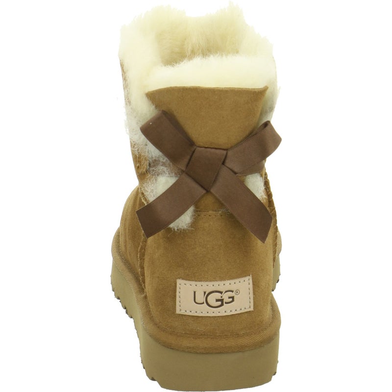 UGG Women's Mini Bailey Bow Ii Boot, Chestnut, 05 - Image 4
